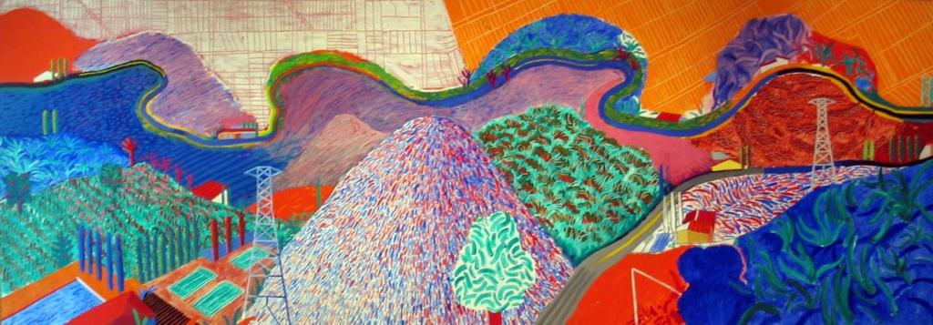 David Hockney, Mulholland Drive